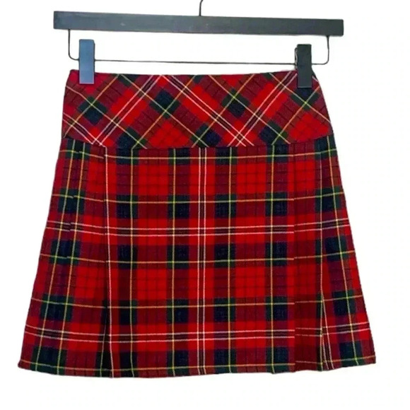 LOCHCARRON NWOT Tartan Billie Scottish Wrap Around Skirt Size 10 - Picture 4 of 10